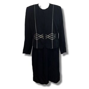 Vintage Dress & Jacket Set